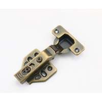 ROEASY 35mm cup Antique Brass Finish Soft closing 3D concealed cabinet Hinge Hydraulic Hinge