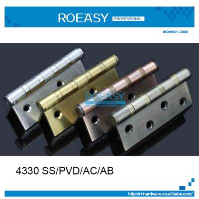 Stainless steel 4BB door hinge 4330 SS